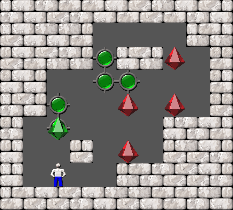 Сокобан More Bugs collections уровень 39